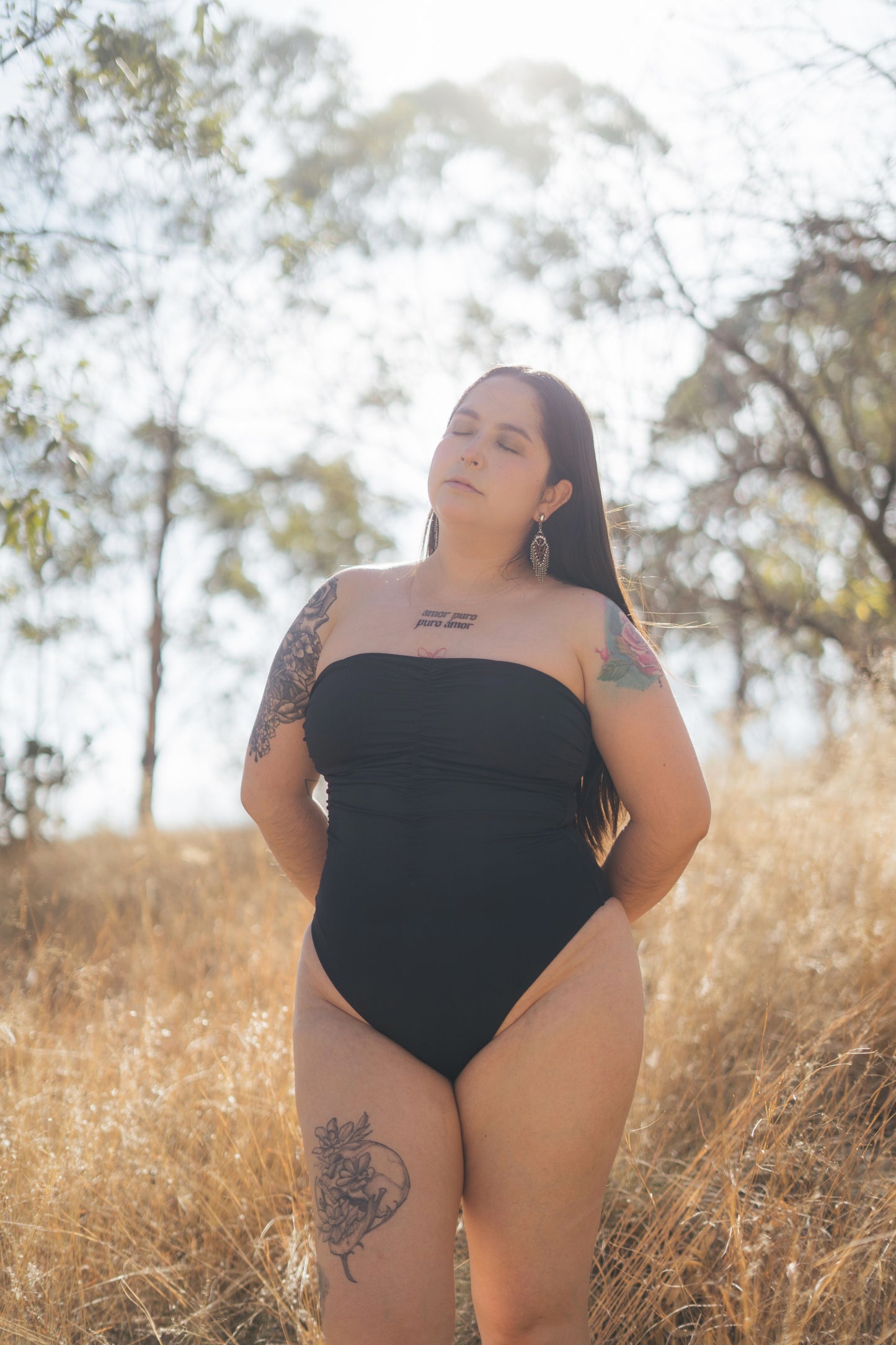 Swimsuit/bodysuit Iris negro