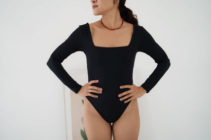 Black Juliet Bodysuit